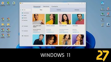 Vos applications WINDEV 27 sous Windows 11