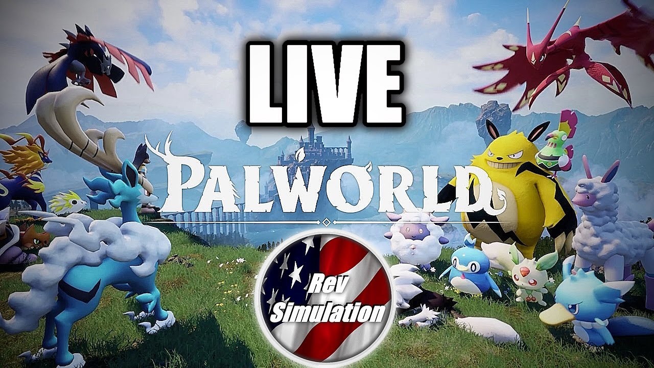 Palworld, Live, Co-op Stream with friends, - YouTube