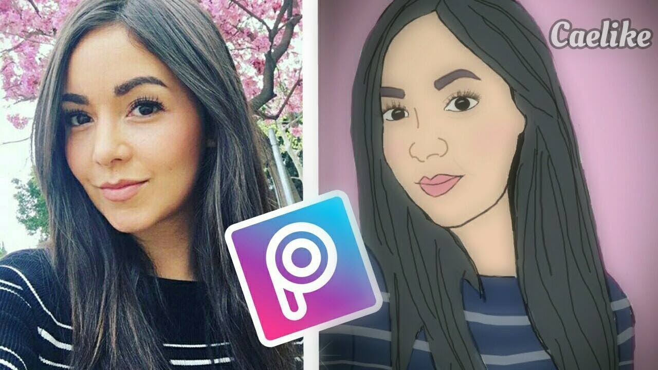 Como Hacer En Caricatura A Una Persona En Picsart Dibujando A