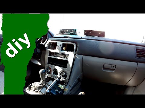 Installing a car stereo in a Subaru Forester