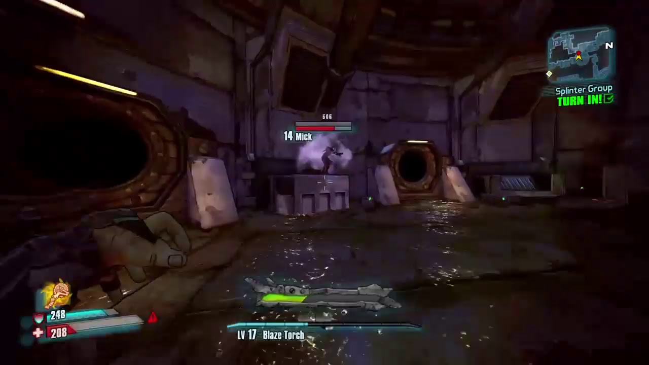 Borderlands 2 Farming XP Storyline Fire Krieg Playthrough YouTube