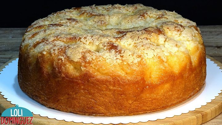 EL FAMOSO PASTEL DE MANTEQUILLA ALEMÁN (BUTTERKUCHEN). Loli Domínguez - Recetas. Paso a paso.