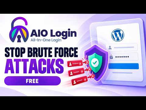 How to Stop WordPress Brute Force Attacks with AIO Login (Free)