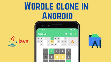 Android Wordle clone in Java - My Version word up