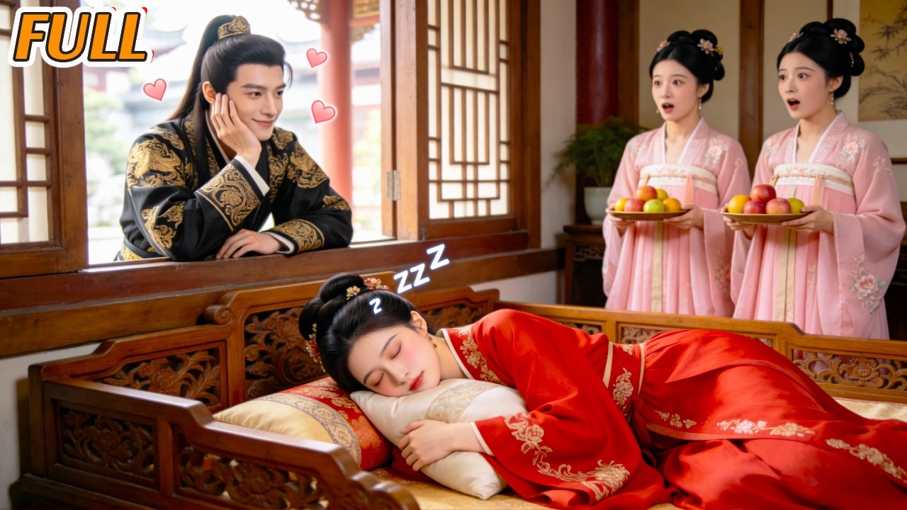 Tutte impazziscono per il principe freddo👑Lei dorme beata😴 e l’amore sboccia da quel momento💘✨