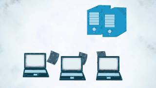 Silhouette Animated Explainer Video for Cloud Web