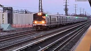 Penn Station Bound LIRR M7 bypassing Rosedale Station