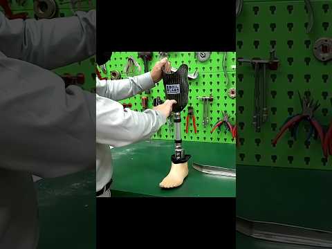 So Expensive $100,000 Mechanical Leg Making Process #shortsfeed #mechanical #leg thumbnail