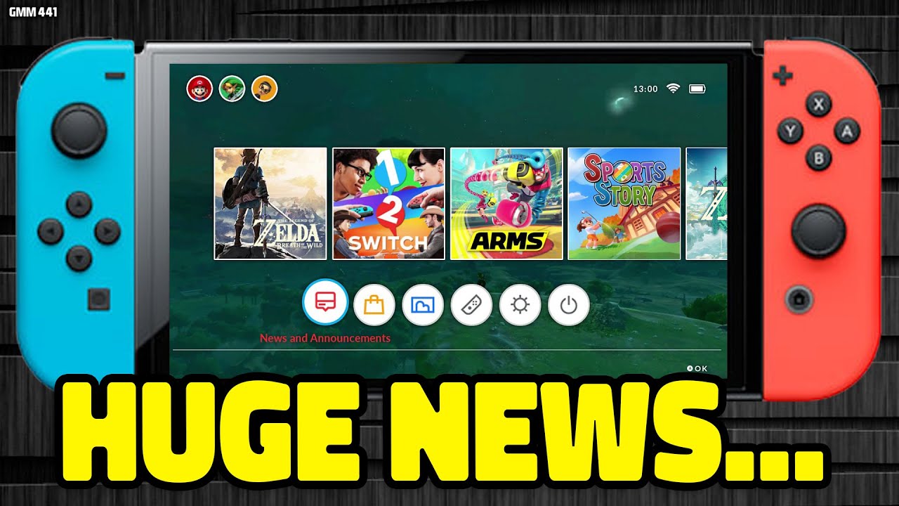 insekt perforere Morgenøvelser Nintendo Switch HUGE NEWS Just Hit... - YouTube