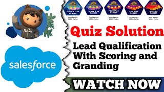 Lead Qualification with Scoring and Grading | Salesforce Trailhead | Quiz Solution
