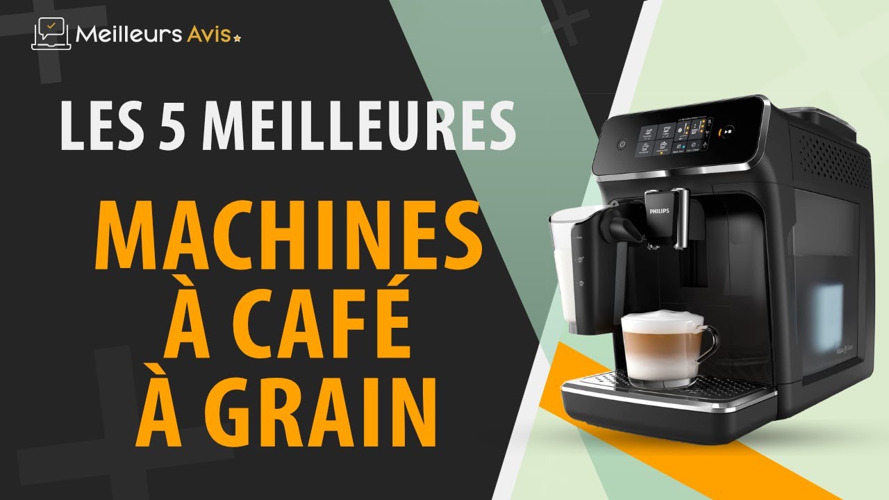 TOP 3 : Meilleure MACHINE à CAFÉ à GRAINS 2023 ☕ 