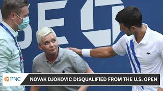 Novak djokovic will not have a chance to win his 18th grand slam title
after accidentally hitting line judge. https://nesn.com/tennis/
--------------------...