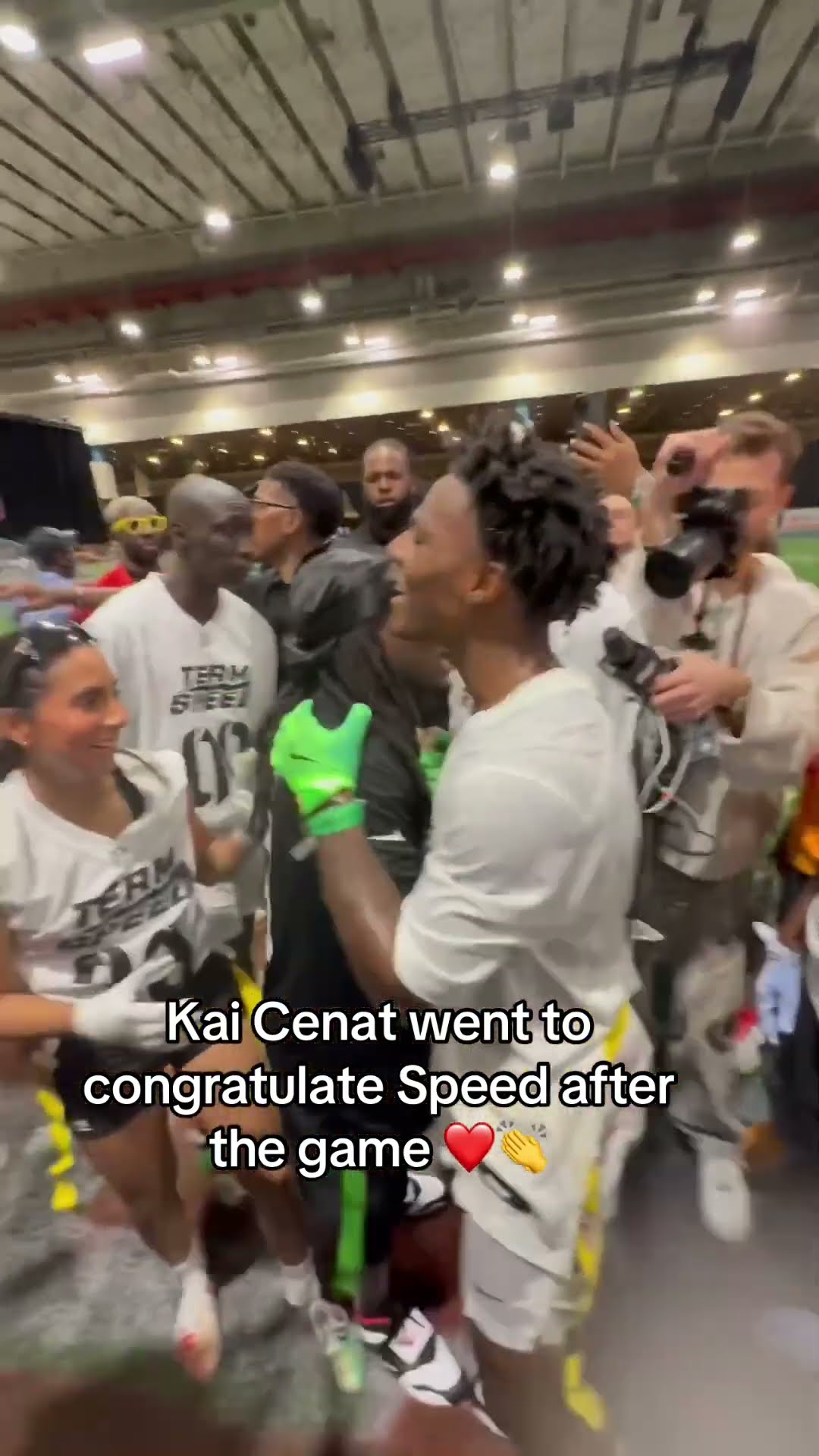 Kai Cenat congratulated IShowSpeed on the W ?