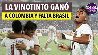 VINOTINTO GANÓ A COLOMBIA / VENEZUELA SE JUEGA TODO CONTRA BRASIL / PREOLIMPICO / FVF / FIFA