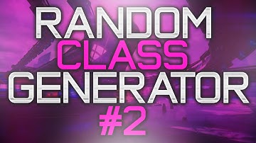 Black Ops 3 - "DINGO DESTRUCTION!?!" DINGO RANDOM CLASS! RANDOM CLASS GENERATOR #2