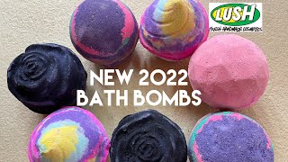Lush New 2021 2022 Bath Bombs Unboxing