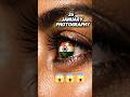 26 January Special 🇮🇳 | Eye Tiranga Photography #trending #shorts #republicday