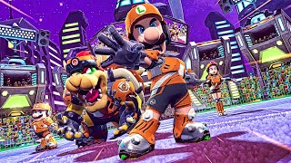 LUIGI MARIO PAULINE BOWSER CUP BATTLES - Mario Strikers Battle League