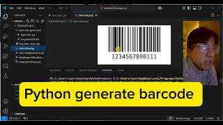 Generate barcode in python