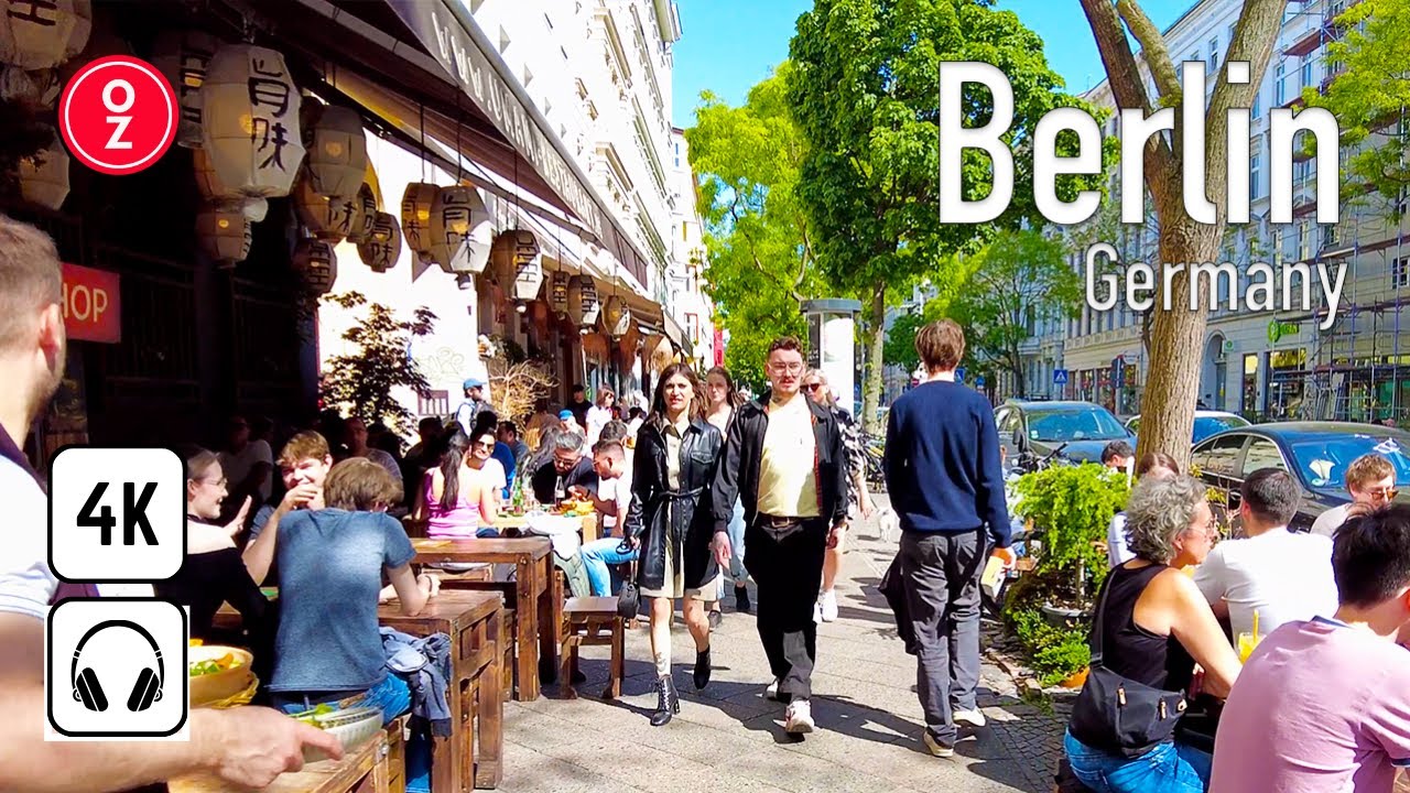 Berlin, Germania | Kreuzberg | Tour a Piedi 4K