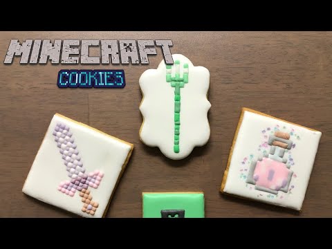 Minecraft cookies マインクラフトクッキー - YouTube