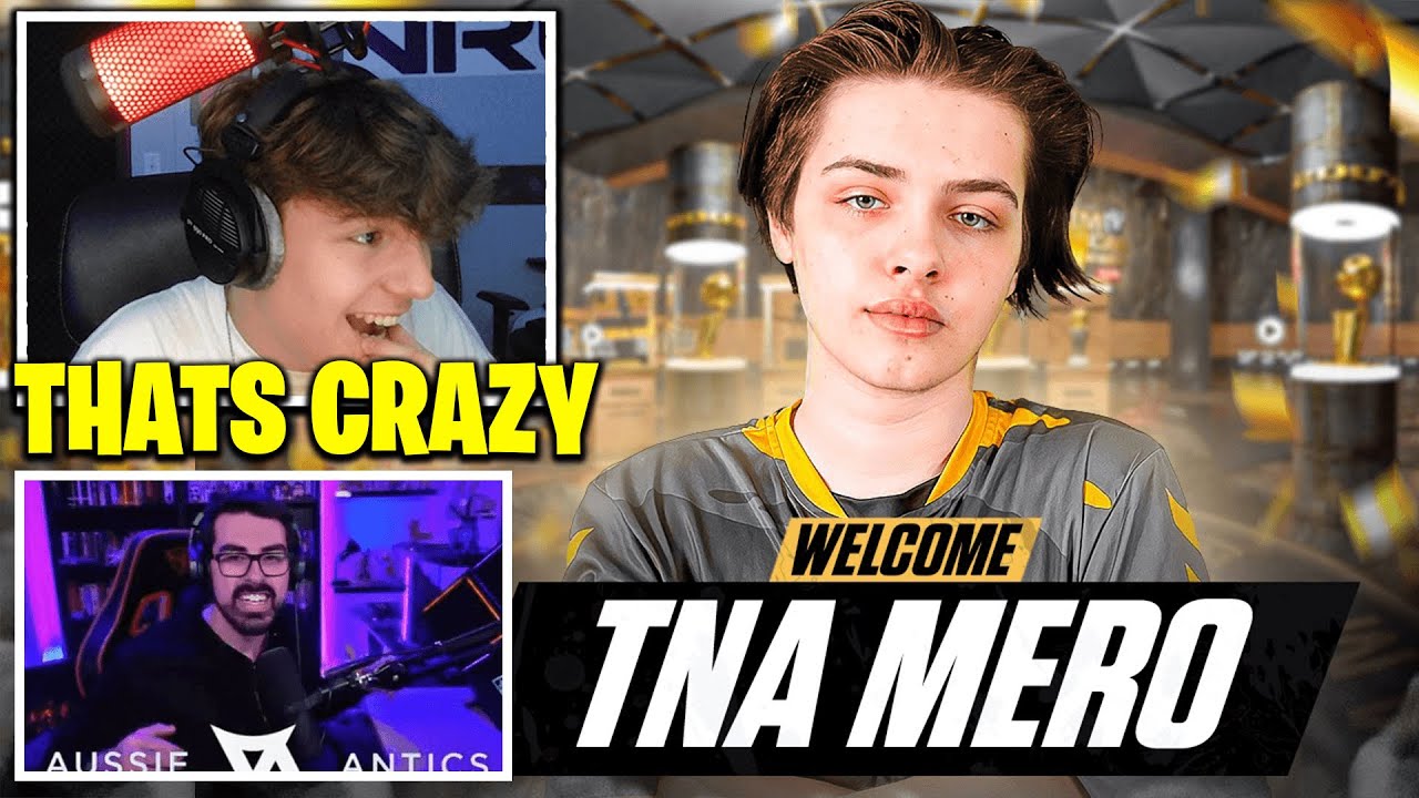 Streamers React To Mero Joining TNA | TNA Mero (Fortnite)