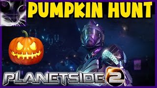 Planetside 2 - SPACE PUMPKIN HUNT Halloween Special Event