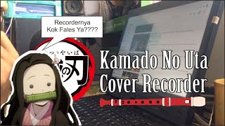 Kamado No Uta Cover recorder Ft Rus Piano Ru味春捲 - Recordernya Noob