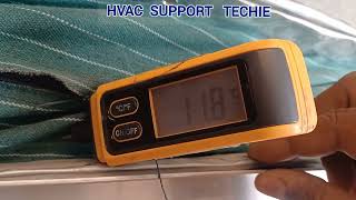 How to check AHU cooling from thermometer | AHU mein cooling kaise check karre.