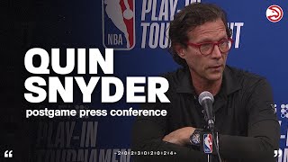 Hawks vs. Bulls Postgame Press Conference: Quin Snyder