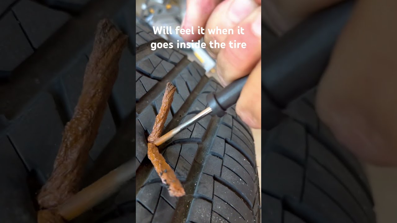 How To Plug A Tire Easy DIY Repair Tutorial
