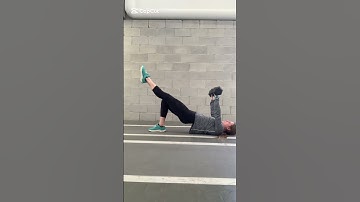 Single Leg Glute Bridge Floor Press