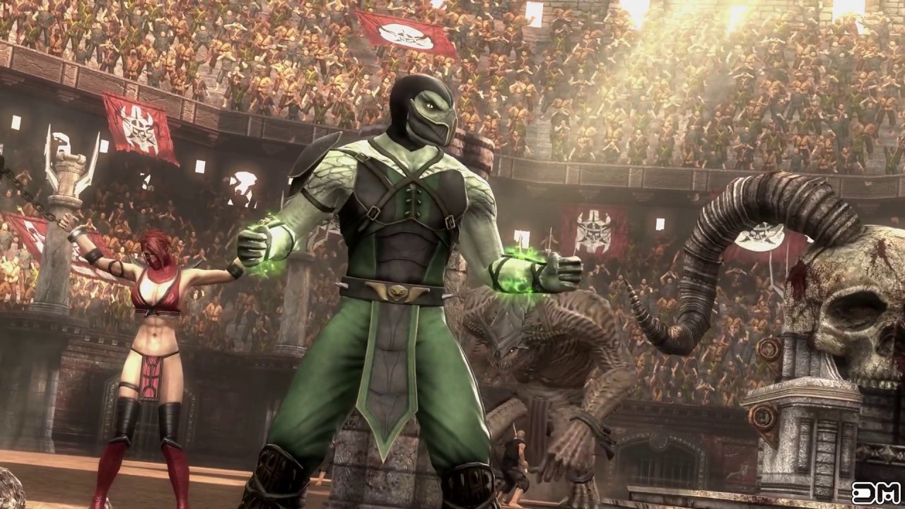 Mortal Kombat IX Reptile ENDING 4k UHD 2160p - YouTube