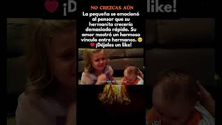 ❤️ No Crezcas Aún #AmorFamiliar #YouTubeShorts #Shorts #Viral #BuenasNoticias #Familia #AmorDeBebe