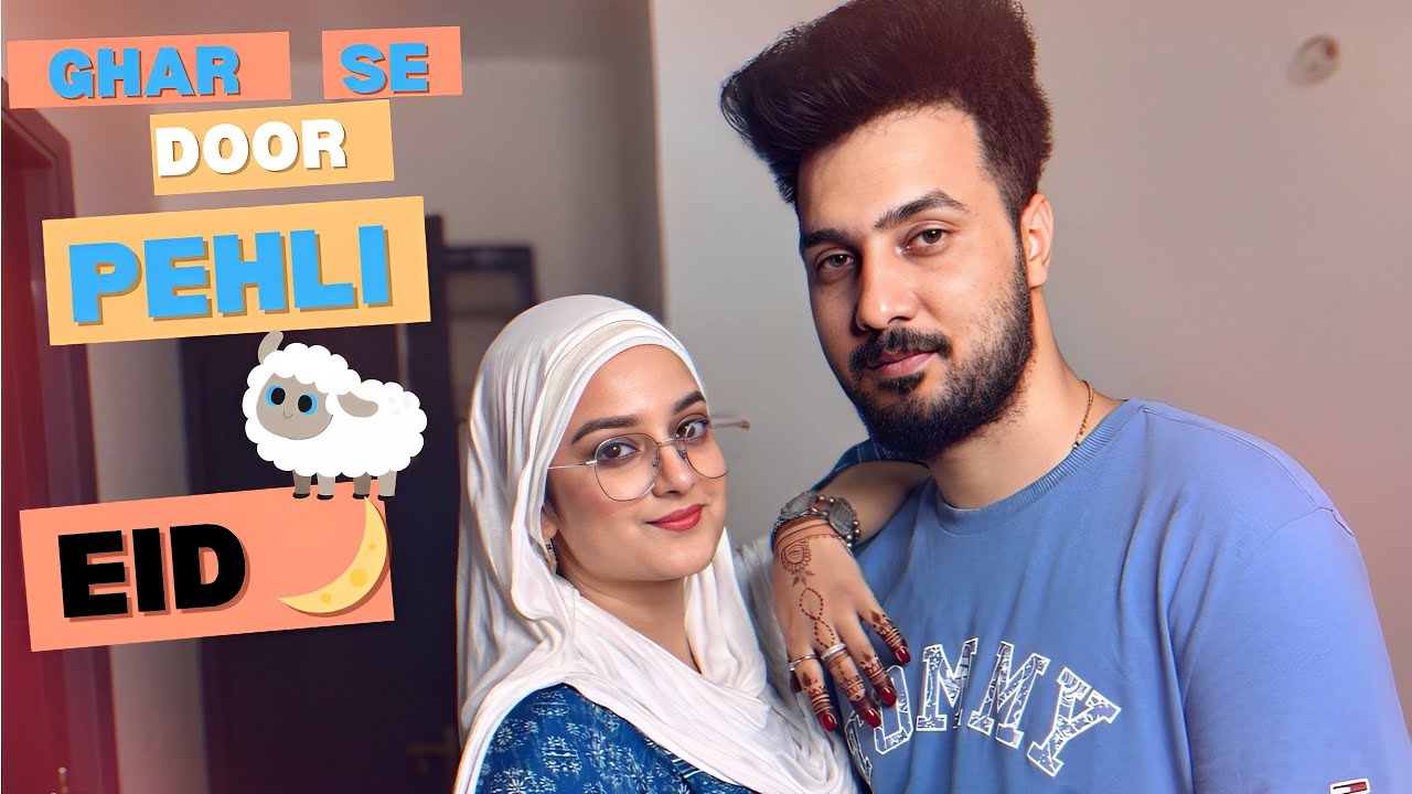 Eid Without Family, But Full of Love | Chandigarh Vlog 🌙❤️