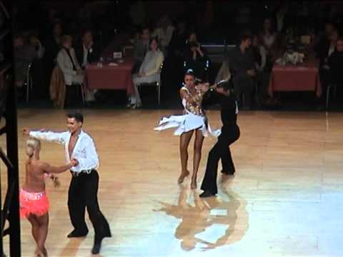Roman Kovgan & Marina Sergeeva. IDSF World Youth Latin 2006. Final. Cha-cha