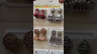 Earrings gift box | 16 jhumkas folding box | customized available😍 Whatsapp +916383565094❌COD❌