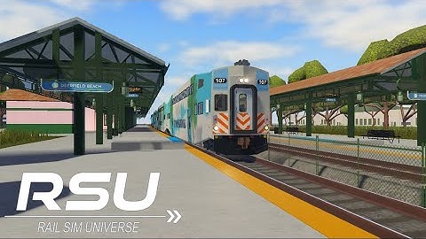 (Roblox) Railfanning on The Miami Corridor Part 3 Pre Sim Universe-Game #roblox