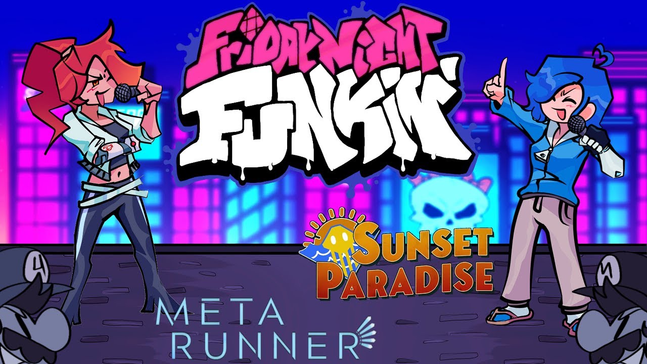 Meta Runner Лакса. Meta Runner Belle. Sunset Paradise SMG 4 Crossover. Мета ран