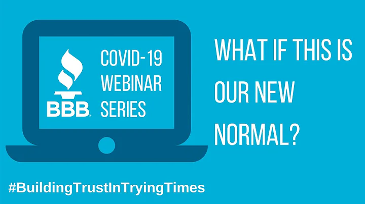 COVID-19 Webinar Series: What if this is our new normal?