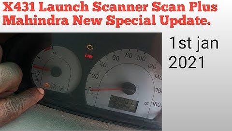 X431 Launch Scanner Scan Plus Mahindra New Special Update.