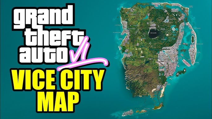 Leaked GTA 6 map' shows off huge Caribbean setting - with surprise