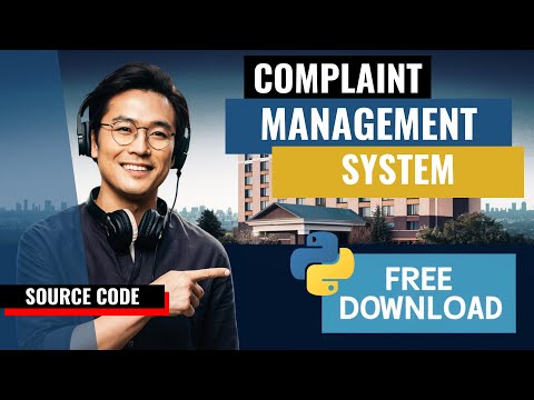Complaint Management System using Python | Free Source Code Download