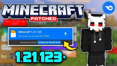 🧿 Minecraft 1.21.123 (Patch) ✅🔥 Latest Version🔥💪🏻| Patch minecraft | minecraft 1.21.121 | patch MCPE