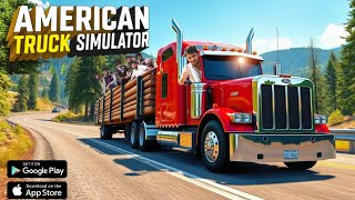 😱 Finally 💥AMERICAN TRUCK SIMULATOR💥 Release For Mobile 🚛 New Truck Simulator screenshot 5