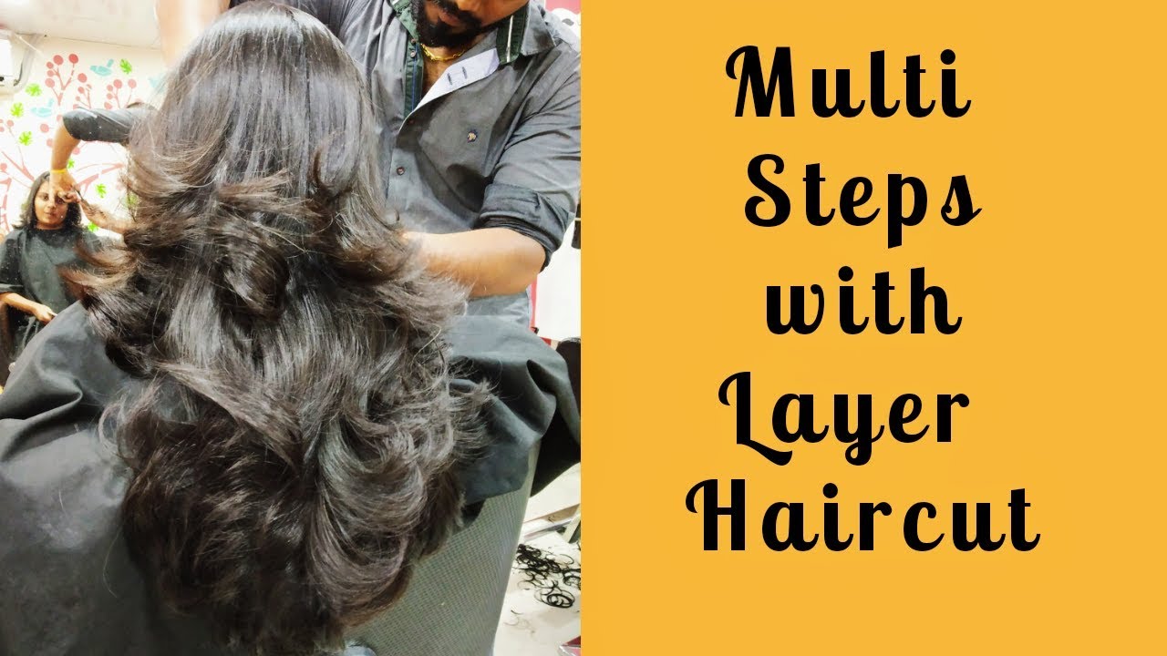 How to advanced step with layer hair cutmulti layer hair cutstep by stephair  cut tutorial  YouTube