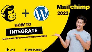 How to integrate mailchimp pop up form with wordpress