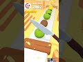 perfect slice cut gameplay 🍏🎮🍏🥒🌶️ #games #newgame #newvideo #viralgame
