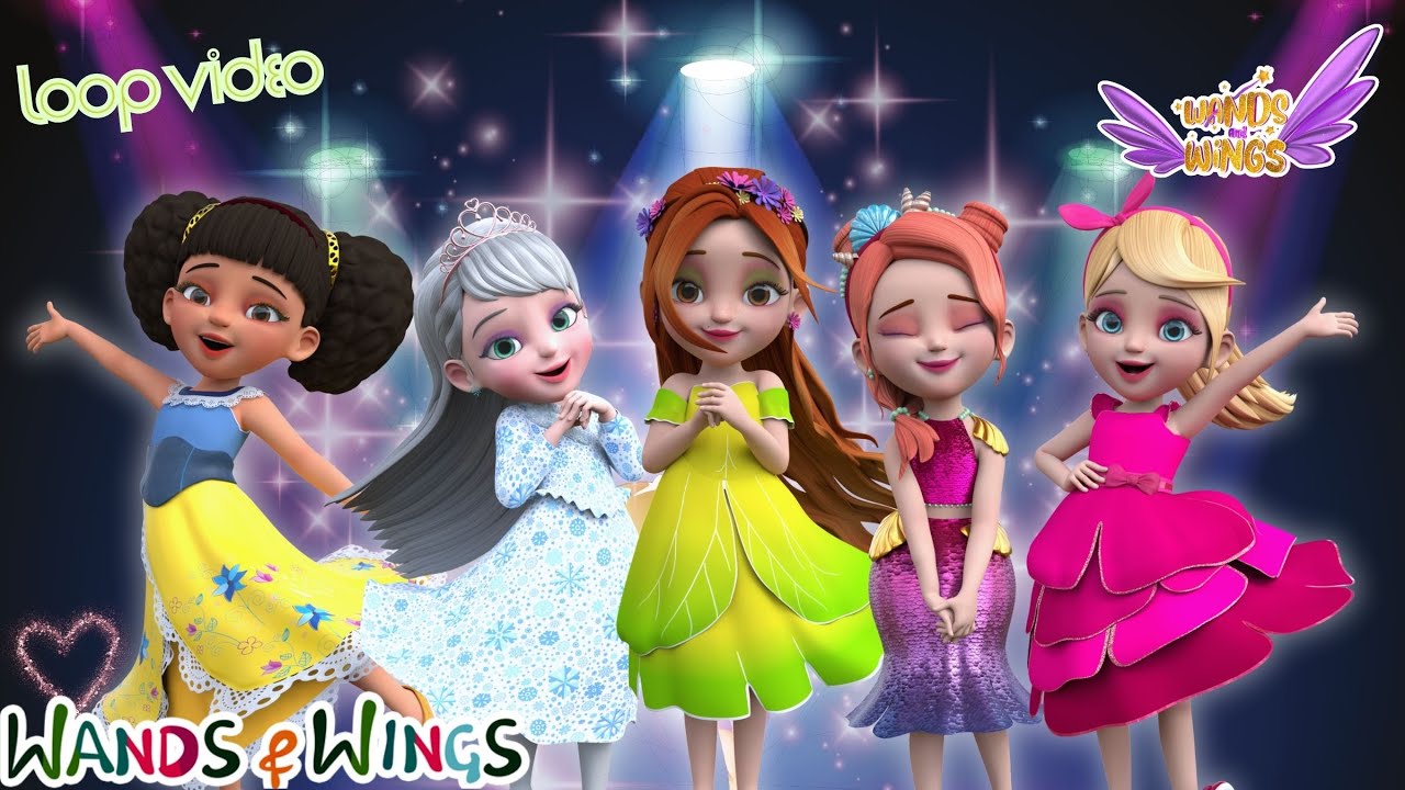 [LOOP Video ] Princesses Dress Do Do Do | The Way a Princess Does It ...