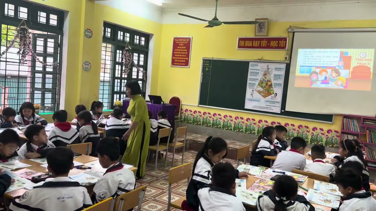 Môn Khoa học - Lớp 4 Bài 24: Chế độ ăn uống cân bằng - T2